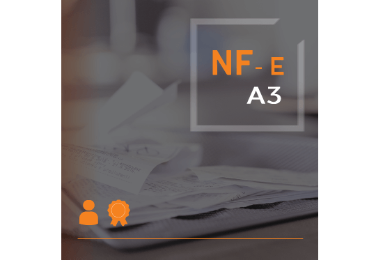 Certificado Digital para Nota Fiscal Eletrônica A3 (NF-e A3)